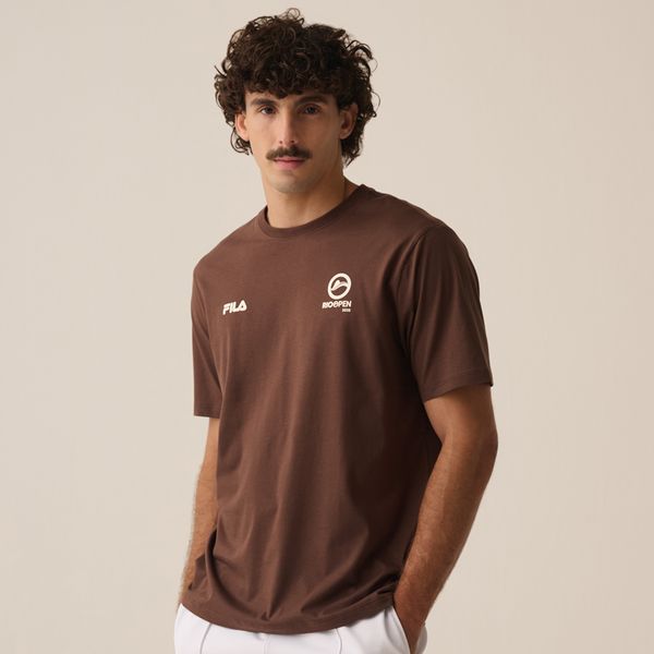 Camiseta Fila Comfort Selo Rio Open 25 Masculina