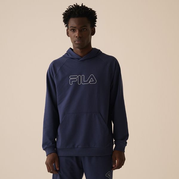 Casaco Com Capuz Fila Outline Light Masculino