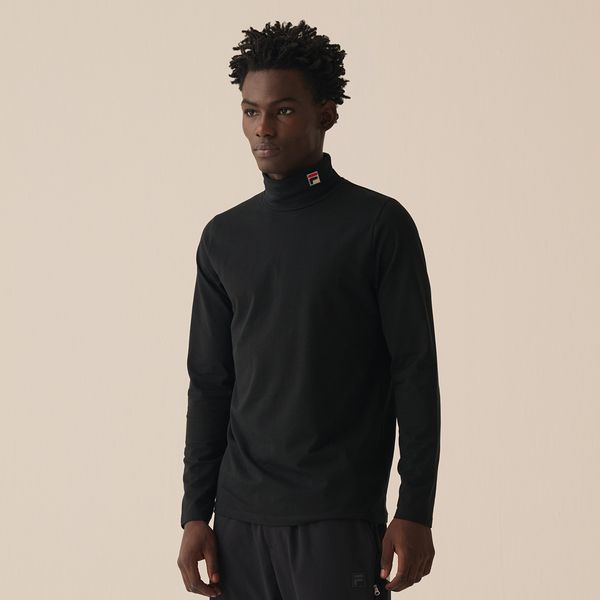 Blusa Manga Longa Fila 19th Roll Neck Masculina