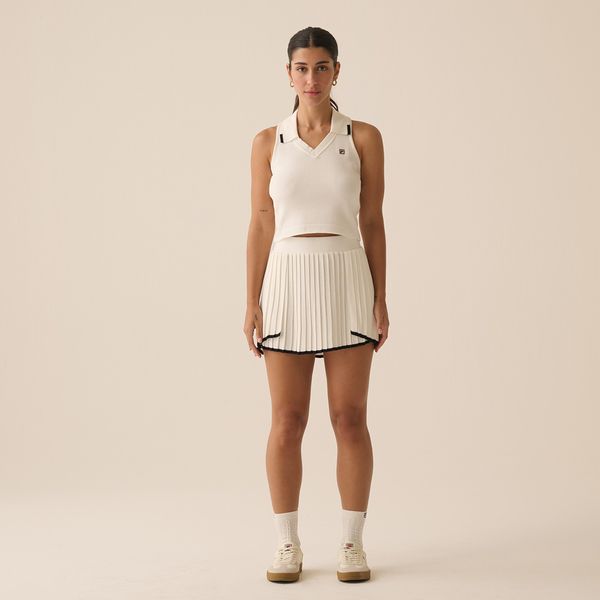 Saia Fila Regular Tricot Sport Club Feminina