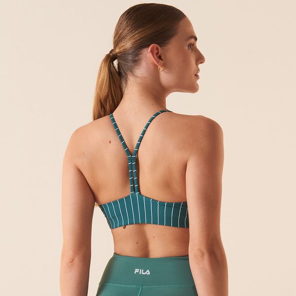 Top Fila Future Sports Pinstripes Flow Feminino