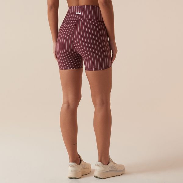 Bermuda Fila Future Sports Pinstripes Flow Feminina