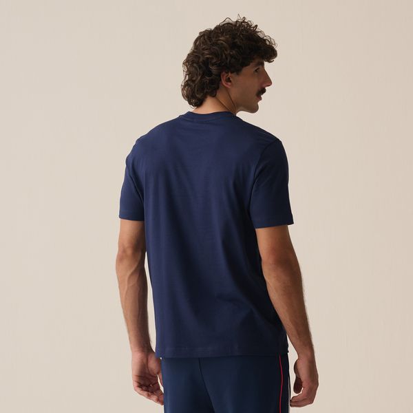 Camiseta Fila Regular Biella Italia Masculina