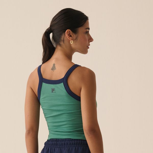 Regata Fila Ribbed Letter Retro Feminina
