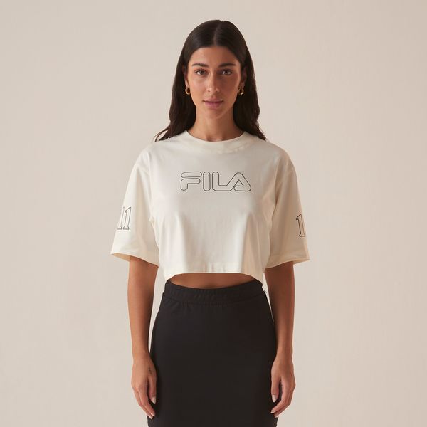 Camiseta Fila Over Outline Union 1911 Feminina