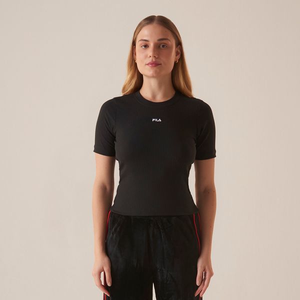 Camiseta Fila Regular Essentials Canelada Feminina