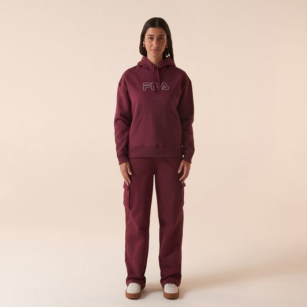 Calça Fila Comfort Cargo Letter Feminina
