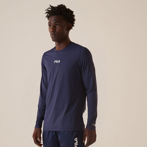 Camiseta Manga Longa Fila Sun Protect Breezy Masculina