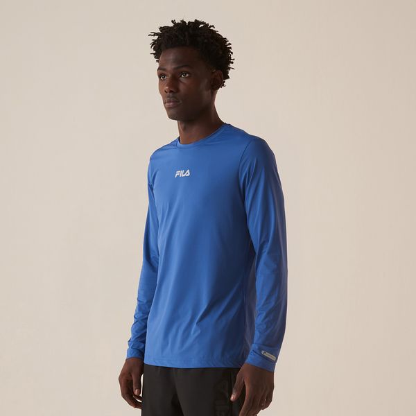 Camiseta Manga Longa Fila Sun Protect Breezy Masculina