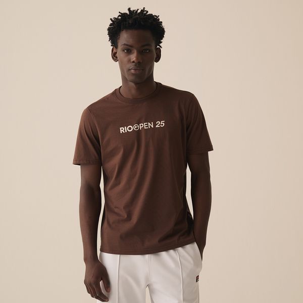 Camiseta Fila F-Box Regular Rio Open 25 Masculina