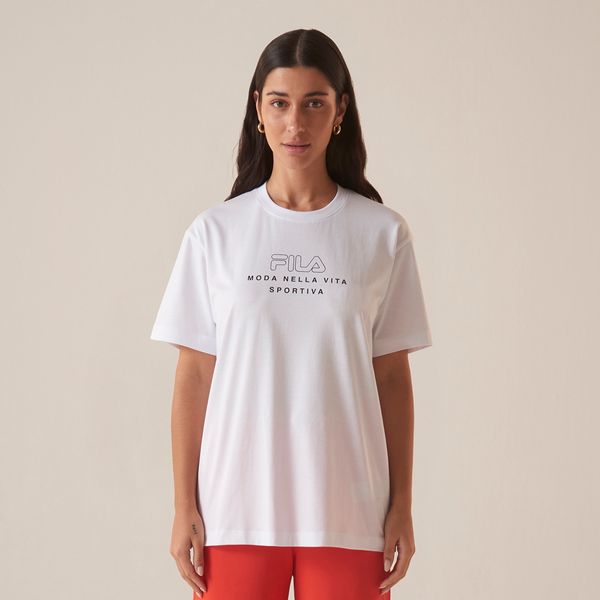 Camiseta Fila Over Vita Outline Feminina
