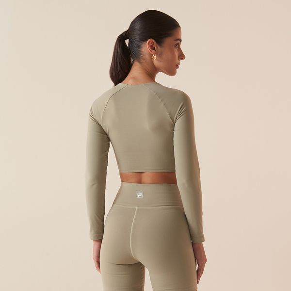 Blusa Manga Longa Fila Touch Gym Feminina