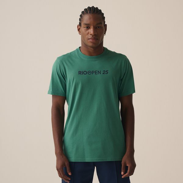Camiseta Fila F-Box Regular Rio Open 25 Masculina