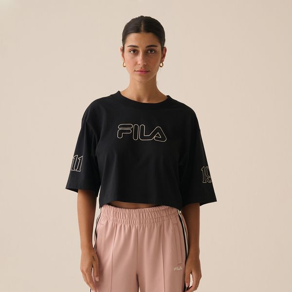 Camiseta Fila Over Outline Union 1911 Feminina